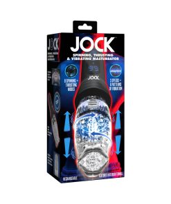 Jock Spinning Thrusting & Vibrating Masturbator