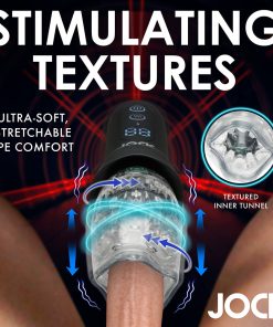 Jock Spinning Thrusting & Vibrating Masturbator