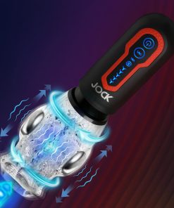Jock Spinning & Thrusting Masturbator With Dual Vibration