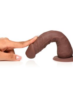 Easy Riders 7 In. Silicone Dildo Dark