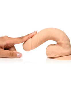 Easy Riders 7 In. Silicone Dildo With Balls Light