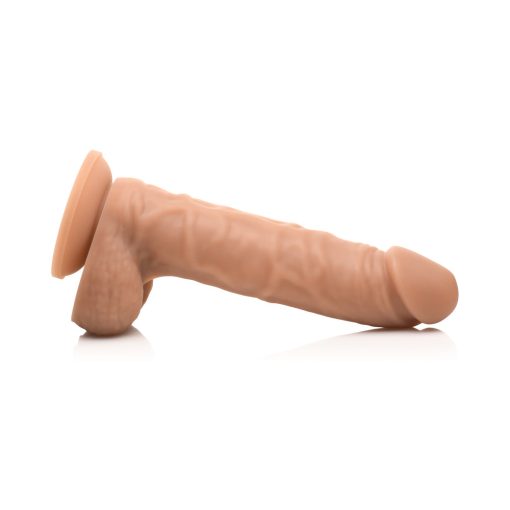 Easy Riders 7 In. Silicone Dildo With Balls Medium - Image 5