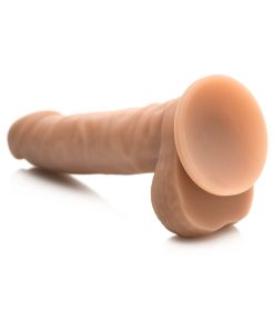 Easy Riders 7 In. Silicone Dildo With Balls Medium