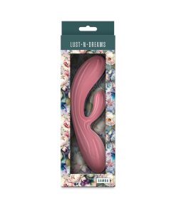 Lust-N-Dreams Samba Rabbit Vibrator – Dual Motor Rechargeable Coral