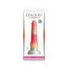Colours Stacked 6 In. Dildo Red/Gold