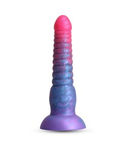 Colours Stacked 6 In. Dildo Pink/Blue