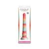 Colours Stacked 9 In. Dildo Red/Gold