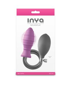Inya Inflataplay Manual Inflatable Butt Plug Pink