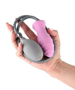 Inya Inflataplay Manual Inflatable Butt Plug Pink