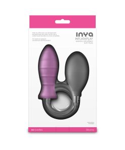 Inya Inflataplay Manual Inflatable Butt Plug Pink