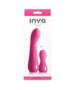 Inya Couplet Rechargeable 2-Piece Vibrator Kit Pink