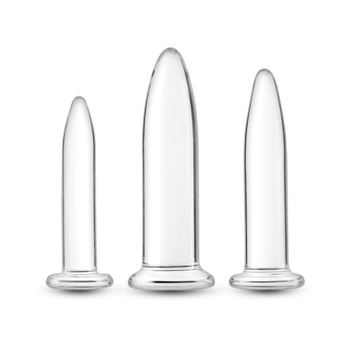 Crystal 3-Piece Glass Trainer Kit Clear - Image 2