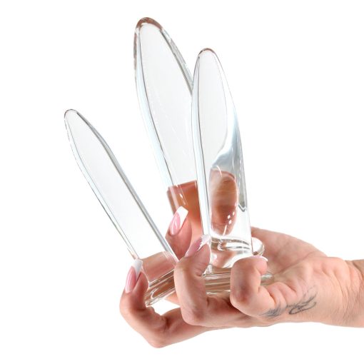 Crystal 3-Piece Glass Trainer Kit Clear - Image 3