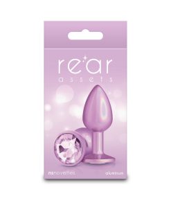 Rear Assets Metal Plug Iridescent Pink Small