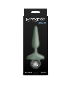 Renegade Maverick Rechargeable Vibrating Anal Plug Sage
