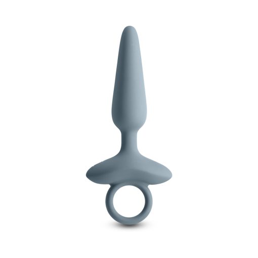 Renegade Maverick Rechargeable Vibrating Anal Plug Gray - Image 2