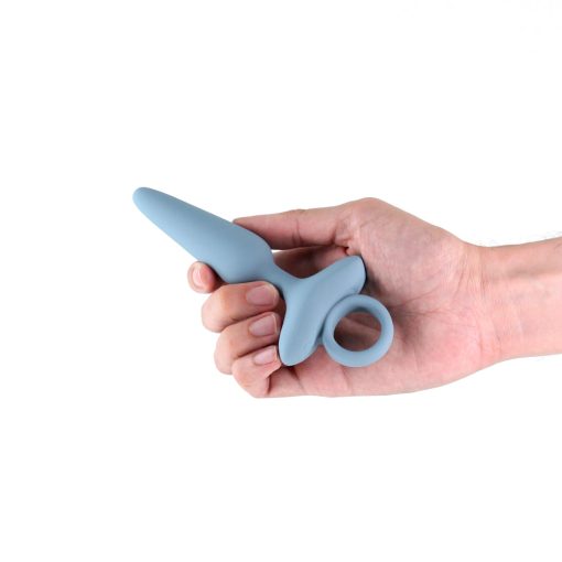 Renegade Maverick Rechargeable Vibrating Anal Plug Gray - Image 3