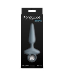 Renegade Maverick Rechargeable Vibrating Anal Plug Gray
