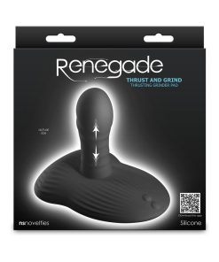 Renegade Thrust & Grind Rechargeable Thrusting Grinder Pad Black