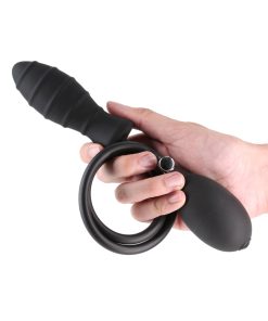 Renegade Inflataplay Inflatable Plug With Grip Black