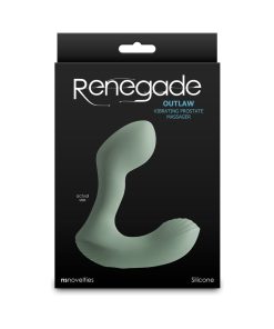 Renegade Outlaw Rechargeable Vibrating Prostate Massager Sage