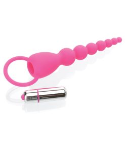 Adam & Eve Booty Bliss Vibrating Beads – Waterproof Anal Beads Vibrator