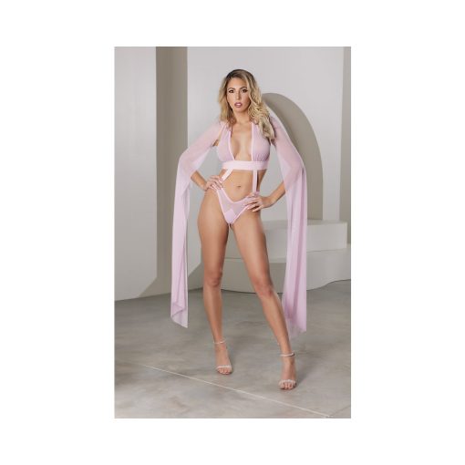 Allure Crazy In Love Teddy With Detachable Arm Capes Pink O/S - Hanging