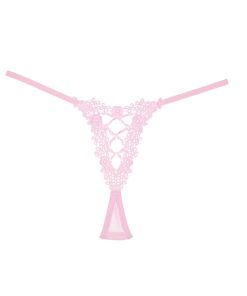 Allure Adore What The Flirt Panty Pink O/S