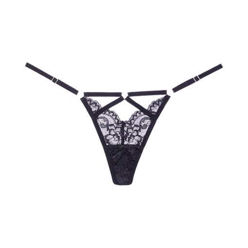 Allure Adore Do Not Disturb Panty Black O/S - Image 3