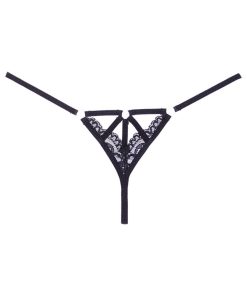 Allure Adore Do Not Disturb Panty Black O/S
