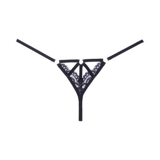 Allure Adore Do Not Disturb Panty Black O/S - Image 4