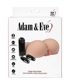 Adam & Eve Doggie Style Debbie – Ultra-Realistic Vibrating Masturbator
