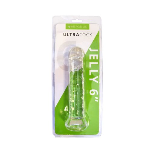 Me You Us Ultracock Clear Jelly 6 In. Dong