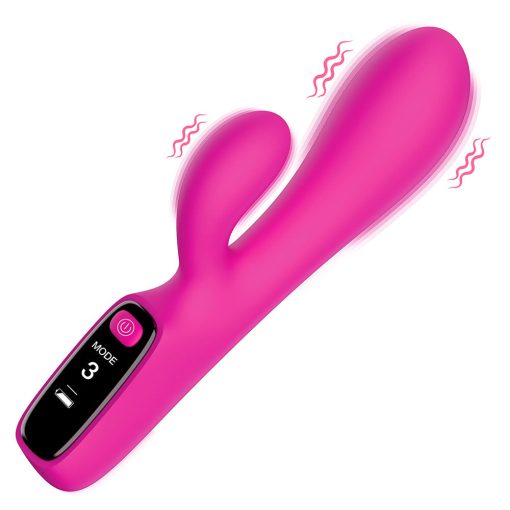 Bang! Digital Silicone Rabbit Vibrator - Image 11