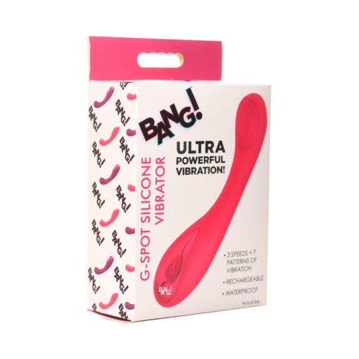 Bang! G-Spot Silicone Vibrator Pink