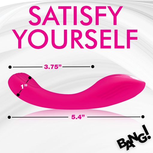 Bang! G-Spot Silicone Vibrator Pink - Image 11
