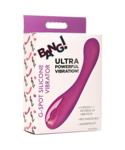 Bang! G-Spot Silicone Vibrator Purple
