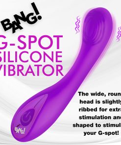 Bang! G-Spot Silicone Vibrator Purple