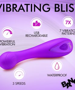 Bang! G-Spot Silicone Vibrator Purple