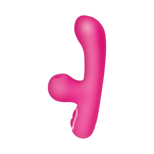 Bang! Mini Suction Rabbit Vibrator – G-Spot & Clit Stimulator (Pink) - Image 2