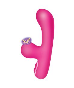 Bang! Mini Suction Rabbit Vibrator – G-Spot & Clit Stimulator (Pink)