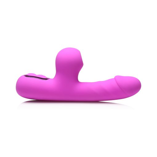 Bang! Mini Suction Rabbit Vibrator – Dual Stimulation (Purple, Rechargeable) - Image 2