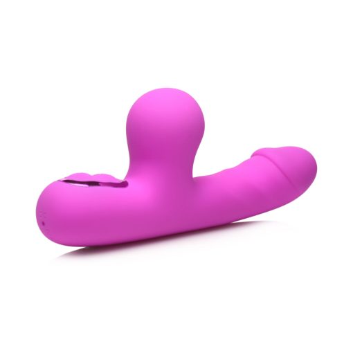 Bang! Mini Suction Rabbit Vibrator – Dual Stimulation (Purple, Rechargeable) - Image 5