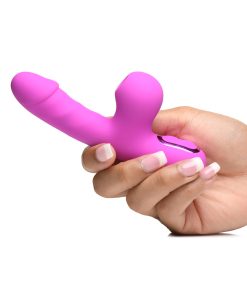 Bang! Mini Suction Rabbit Vibrator – Dual Stimulation (Purple, Rechargeable)