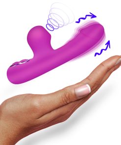 Bang! Mini Suction Rabbit Vibrator – Dual Stimulation (Purple, Rechargeable)