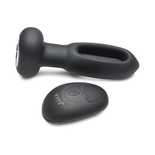 Flickers Bum Flick Flicking & Vibrating Silicone Butt Plug With Remote - Image 3