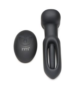 Flickers Bum Flick Flicking & Vibrating Silicone Butt Plug With Remote
