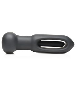 Flickers Bum Flick Flicking & Vibrating Silicone Butt Plug With Remote