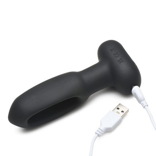 Flickers Bum Flick Flicking & Vibrating Silicone Butt Plug With Remote - Image 9