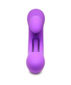 Flickers Tri-Flick Flicking Silicone Rabbit Vibrator